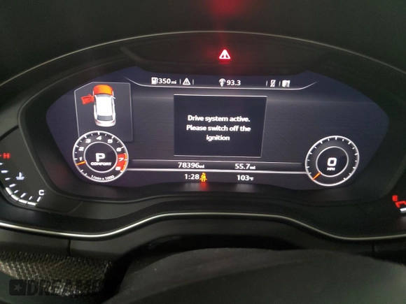 2018 Audi SQ5 Prestige with VIN WA1C4AFY6J2126545, listed as a Copart auction lot 62265185 with 78,396 mi miles and Salvage title. Bid and sale history available at DreamBid. Image 9.