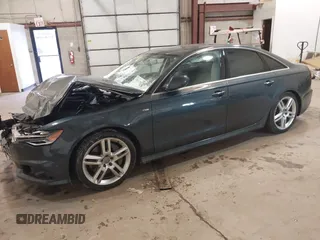 2016 Audi A6 2.0T Premium Plus with VIN WAUGFAFC8GN088505, listed as a IAAI auction lot 41569043 with 98,528 mi miles. Bid and sale history available at carsss.com. Image 18.