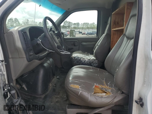 2001 Chevrolet Express Commercial E23 with VIN 1GBHG31R611147016, listed as a Copart auction lot 51247835 with Not Provided miles and Salvage Title. Bid and sale history available at carsss.com. Image 7.