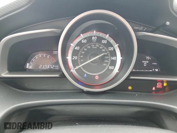 2014 Mazda 3 i Touring z VIN JM1BM1L73E1158717, wystawiony jako Copart lot #58251275 z przebiegiem 217 372 mil mil oraz Szkoda całkowita • Salvage title. Historia ofert i sprzedaży dostępna na DreamBid. Obrazek 9.