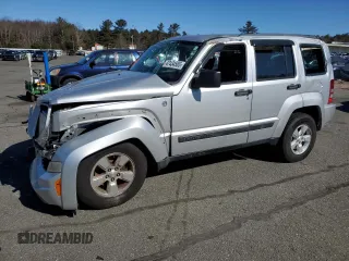 2012 Jeep Liberty Sport with VIN 1C4PJMAK8CW211242, listed as a Copart auction lot 47434565 with 112,723 mi miles and Salvage Title. Bid and sale history available at DreamBid. Image 1.