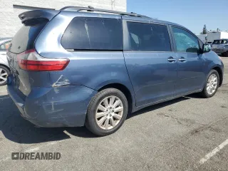 2015 Toyota Sienna Limited with VIN 5TDDK3DC3FS112198, listed as a Copart auction lot 53724195 with 183,244 mi miles and Salvage title. Bid and sale history available at DreamBid. Image 3.