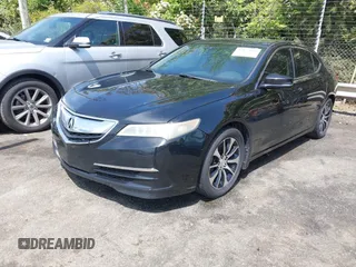 2015 Acura TLX Tech with VIN 19UUB1F57FA005463, listed as a IAAI auction lot 42027656 with 171,708 mi miles. Bid and sale history available at carsss.com. Image 17.