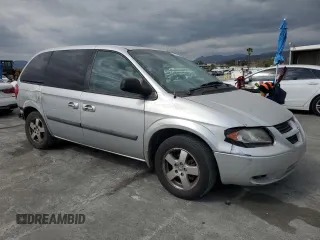 2007 Dodge Caravan SXT with VIN 1D4GP45R37B155698, listed as a Copart auction lot 53637615 with 172,700 mi miles and Salvage Title. Bid and sale history available at carsss.com. Image 4.