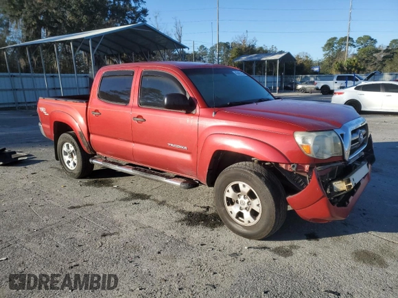 2009 Toyota Tacoma PreRunner with VIN 3TMJU62N89M079402, listed as a Copart auction lot 43482105 with 275,865 mi miles and Salvage Title. Bid and sale history available at carsss.com. Image 4.