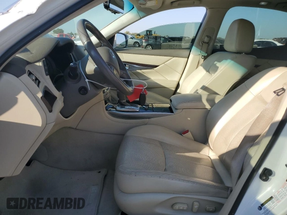 2012 Infiniti M37 with VIN JN1BY1AP6CM331295, listed as a Copart auction lot 74277304 with 179,557 mi miles and Salvage Title. Bid and sale history available at carsss.com. Image 7.