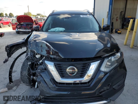 2019 Nissan Rogue SV with VIN KNMAT2MT8KP501563, listed as a Copart auction lot 72174864 with 111,141 mi miles and Salvage Title. Bid and sale history available at carsss.com. Image 5.