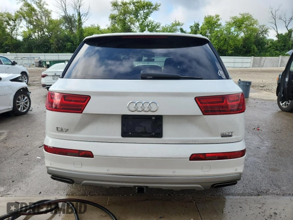 2017 Audi Q7 Premium Plus z VIN WA1LABF70HD016126, wystawiony jako Copart lot #62913985 z przebiegiem 107 198 mil mil oraz Nie do naprawy • Non repairable. Historia ofert i sprzedaży dostępna na DreamBid. Obrazek 6.