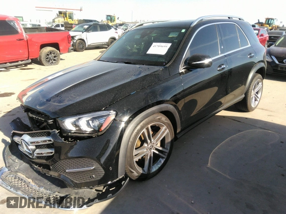 2022 Mercedes-Benz GLE 350 with VIN 4JGFB4KB0NA665343, listed as a IAAI auction lot 41709699 with 25,022 mi miles and . Bid and sale history available at DreamBid. Image 18.