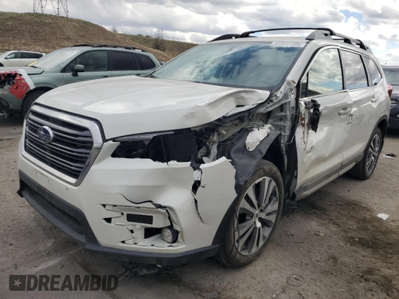 2021 Subaru Ascent Limited with VIN 4S4WMALD2M3406221, listed as a Copart auction lot 50922705 with 54,730 mi miles and Salvage title. Bid and sale history available at DreamBid. Image 1.