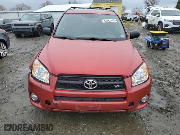 2012 Toyota RAV4 Sport with VIN 2T3WK4DV2CW017111, listed as a Copart auction lot 43661105 with 89,536 mi miles and Salvage Title. Bid and sale history available at carsss.com. Image 5.