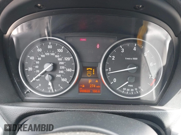 2011 BMW 3 Series 328i with VIN WBAPH5C52BA440579, listed as a IAAI auction lot 42359647 with 90,826 mi miles and . Bid and sale history available at DreamBid. Image 7.