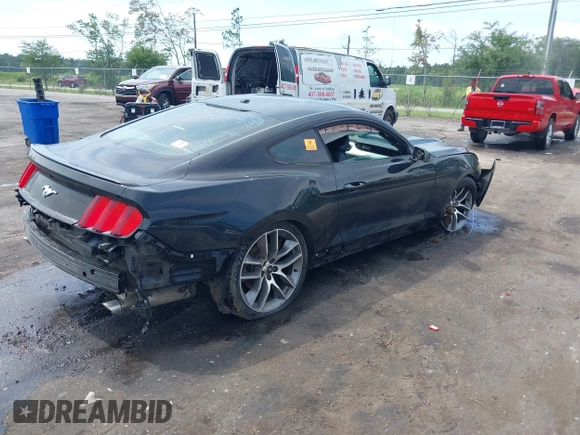 2015 Ford Mustang EcoBoost with VIN 1FA6P8TH5F5374241, listed as a IAAI auction lot 42556786 with 140,017 mi miles and . Bid and sale history available at DreamBid. Image 4.