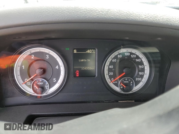 2016 Ram 1500 Tradesman with VIN 1C6RR7KM3GS102145, listed as a Copart auction lot 55087015 with 104,058 mi miles and Salvage title. Bid and sale history available at DreamBid. Image 9.