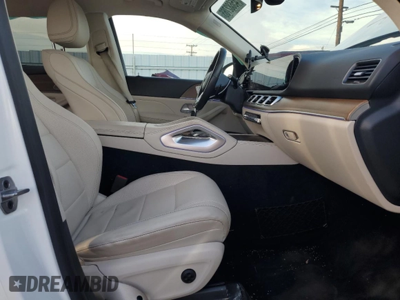 2021 Mercedes-Benz GLE 350 with VIN 4JGFB4KB8MA436066, listed as a Copart auction lot 45682765 with 20,515 mi miles and Salvage title. Bid and sale history available at DreamBid. Image 7.