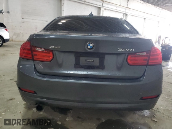 2015 BMW 3 Series 320i xDrive with VIN WBA3C3C52FK200479, listed as a Copart auction lot 52575125 with 153,930 mi miles and Salvage title. Bid and sale history available at DreamBid. Image 6.