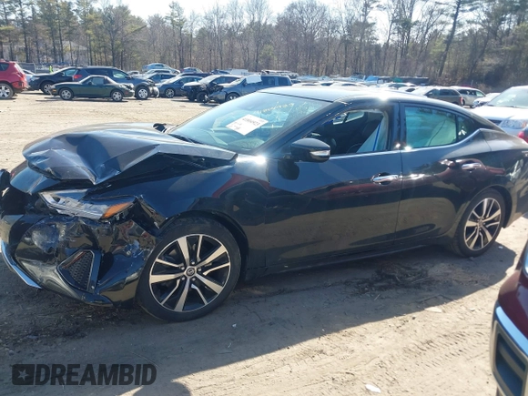 2021 Nissan Maxima SV with VIN 1N4AA6CV1MC513733, listed as a IAAI auction lot 41804923 with 75,570 mi miles and . Bid and sale history available at DreamBid. Image 14.