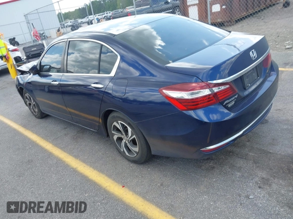 2017 Honda Accord Sedan LX with VIN 1HGCR2F31HA308737, listed as a IAAI auction lot 41931514 with 127,106 mi miles. Bid and sale history available at carsss.com. Image 3.