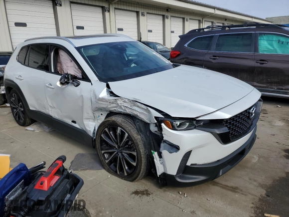 2024 Mazda CX-50 S Premium Plus with VIN 7MMVABEM6RN174486, listed as a Copart auction lot 42339415 with 14,289 mi miles and Salvage Title. Bid and sale history available at DreamBid. Image 4.