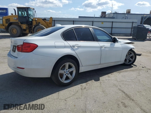 2015 BMW 3 Series 320i with VIN WBA3B1C54FK136422, listed as a Copart auction lot 48638055 with 140,614 mi miles and Salvage Title. Bid and sale history available at carsss.com. Image 3.