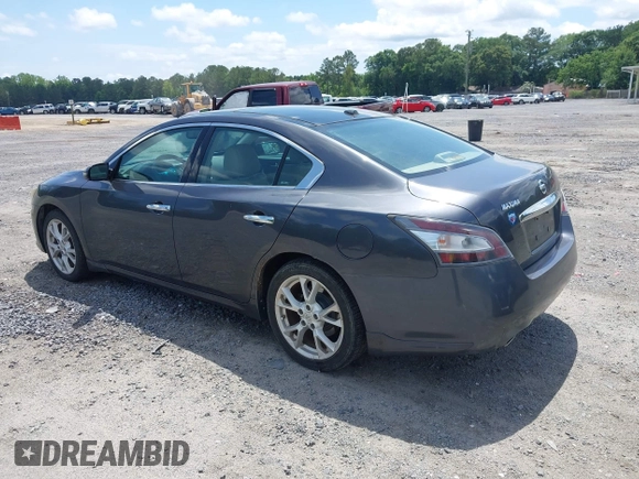 2012 Nissan Maxima SV with VIN 1N4AA5AP0CC845868, listed as a IAAI auction lot 42216031 with 215,920 mi miles and . Bid and sale history available at DreamBid. Image 3.