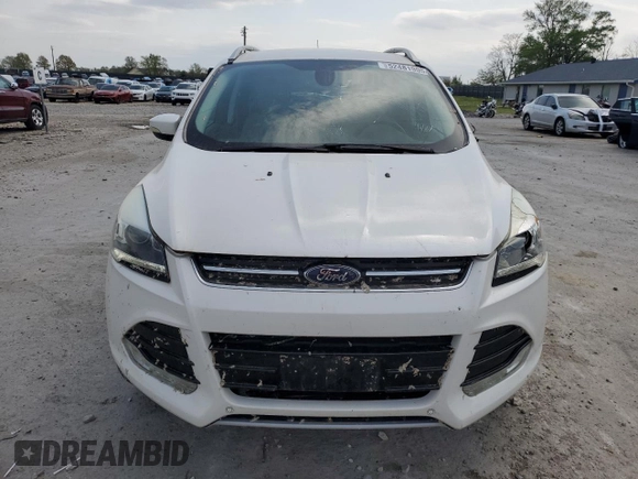 2015 Ford Escape Titanium with VIN 1FMCU0J96FUA49019, listed as a Copart auction lot 52481905 with 112,421 mi miles and Salvage Title. Bid and sale history available at carsss.com. Image 5.