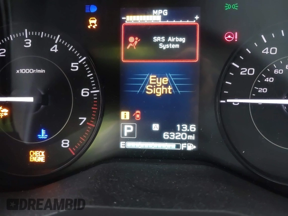 2022 Subaru Impreza z VIN 4S3GTAB63N3728561, wystawiony jako IAAI lot #38580780 z przebiegiem 6320 mil mil oraz . Historia ofert i sprzedaży dostępna na DreamBid. Obrazek 15.