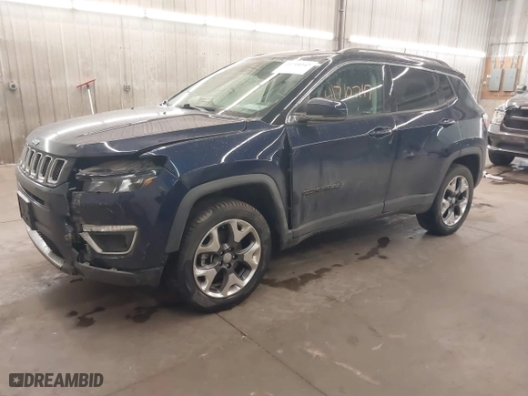 2018 Jeep Compass Limited with VIN 3C4NJDCB5JT180216, listed as a IAAI auction lot 41710247 with 67,282 mi miles. Bid and sale history available at carsss.com. Image 18.