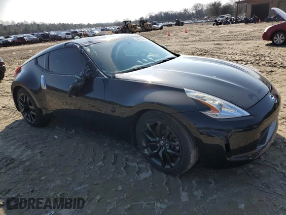 2017 Nissan 370Z with VIN JN1AZ4EH8HM950954, listed as a Copart auction lot 88715405 with 34,501 mi miles and Salvage title. Bid and sale history available at DreamBid. Image 4.