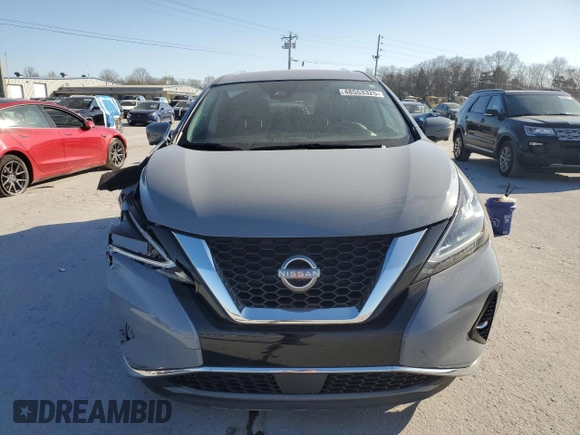 2024 Nissan Murano SL with VIN 5N1AZ2CJ8RC110814, listed as a Copart auction lot 48553325 with 30,063 mi miles and Salvage title. Bid and sale history available at DreamBid. Image 5.