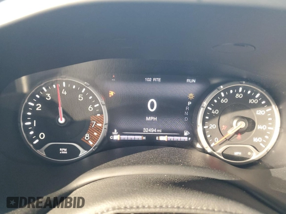 2022 Jeep Renegade Trailhawk with VIN ZACNJDC11NPN50059, listed as a Copart auction lot 43249915 with 32,494 mi miles and Salvage Title. Bid and sale history available at DreamBid. Image 9.