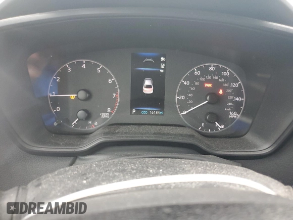 2024 Toyota Corolla LE with VIN 5YFB4MDE4RP094591, listed as a Copart auction lot 57580155 with 16,134 mi miles and Clean title. Bid and sale history available at DreamBid. Image 9.
