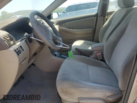 2006 Toyota Corolla CE with VIN 2T1BR32E76C635904, listed as a Copart auction lot 50566015 with 299,999 mi miles and Clean Title. Bid and sale history available at DreamBid. Image 7.