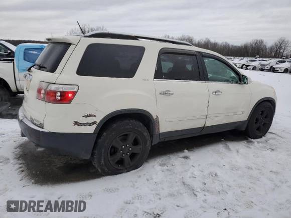 2009 GMC Acadia SLT2 with VIN 1GKEV33D29J138917, listed as a Copart auction lot 84447654 with 174,699 mi miles and Salvage Title. Bid and sale history available at DreamBid. Image 3.