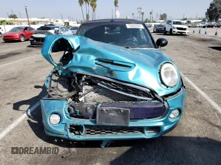 2018 MINI Convertible Cooper S with VIN WMWWG9C5XJ3C82701, listed as a Copart auction lot 76080984 with 50,655 mi miles and Salvage Title. Bid and sale history available at carsss.com. Image 5.