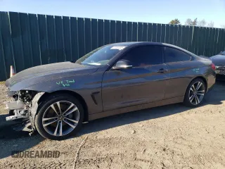 2014 BMW 4 Series 435i xDrive with VIN WBA3R5C58EK187469, listed as a Copart auction lot 46109745 with 118,040 mi miles and Salvage Title. Bid and sale history available at carsss.com. Image 1.