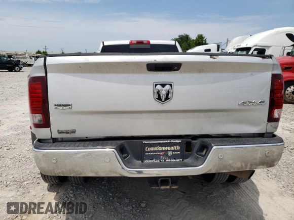 2017 Ram 3500 Laramie with VIN 3C63RRJL8HG566230, listed as a Copart auction lot 62299224 with 0 mi miles and Non Repairable. Bid and sale history available at carsss.com. Image 6.