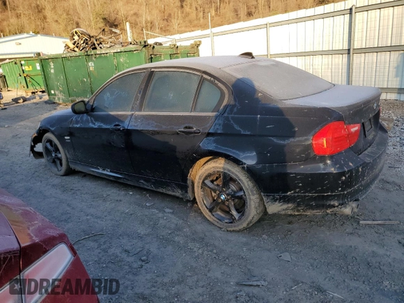 2011 BMW 3 Series 328i xDrive with VIN WBAPK7C5XBF197085, listed as a Copart auction lot 47939755 with 0 mi miles and Salvage Title. Bid and sale history available at carsss.com. Image 2.