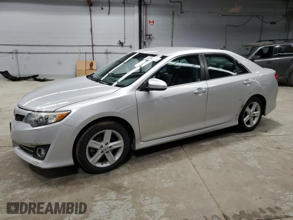2012 Toyota Camry L with VIN 4T1BF1FK7CU055432, listed as a Copart auction lot 47946035 with 112,947 mi miles and Salvage Title. Bid and sale history available at carsss.com. Image 1.