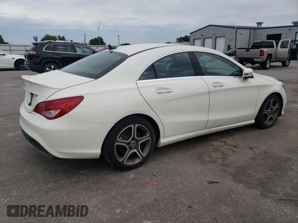 2018 Mercedes-Benz CLA 250 with VIN WDDSJ4EBXJN547083, listed as a Copart auction lot 60467495 with 125,978 mi miles and Clean title. Bid and sale history available at DreamBid. Image 3.