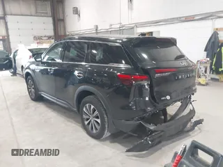 2024 Infiniti QX60 Pure with VIN 5N1DL1ES9RC335970, listed as a IAAI auction lot 42210949 with 17,345 mi miles and . Bid and sale history available at DreamBid. Image 3.