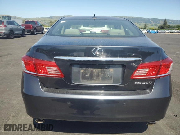 2011 Lexus ES with VIN JTHBK1EG5B2459710, listed as a Copart auction lot 54175585 with 106,680 mi miles and Salvage Title. Bid and sale history available at carsss.com. Image 6.