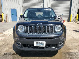 2017 Jeep Renegade Altitude with VIN ZACCJBBB3HPF80404, listed as a Copart auction lot 52114865 with 155,068 mi miles and Salvage title. Bid and sale history available at DreamBid. Image 5.