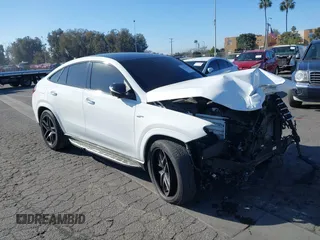 2021 Mercedes-Benz GLE 53 AMG with VIN 4JGFD6BB8MA193767, listed as a IAAI auction lot 41178966 with 67,651 mi miles and . Bid and sale history available at DreamBid. Image 1.