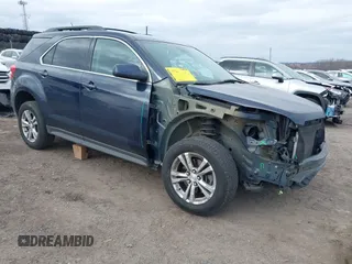 2015 Chevrolet Equinox LT with VIN 2GNFLGEK3F6345261, listed as a IAAI auction lot 41617476 with 107,822 mi miles. Bid and sale history available at carsss.com. Image 1.