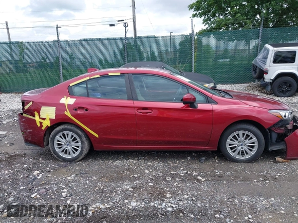 2018 Subaru Impreza Premium with VIN 4S3GKAB60J3615633, listed as a IAAI auction lot 42361565 with 108,408 mi miles and . Bid and sale history available at DreamBid. Image 14.