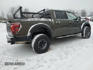 2024 Ford F-150 Raptor with VIN 1FTFW1RJ7RFA47966, listed as a Copart auction lot 88362085 with 14,783 mi miles and Salvage Title. Bid and sale history available at DreamBid. Image 3.