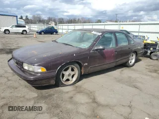 1996 Chevrolet Caprice Classic 1SA Special Value Pkg with VIN 1G1BL52P4TR157949, listed as a Copart auction lot 51385635 with 125,366 mi miles and Clean Title. Bid and sale history available at carsss.com. Image 1.