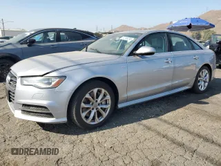 2017 Audi A6 Premium Plus with VIN WAUG8AFC5HN127126, listed as a Copart auction lot 62595295 with 95,669 mi miles and Clean title. Bid and sale history available at DreamBid. Image 1.