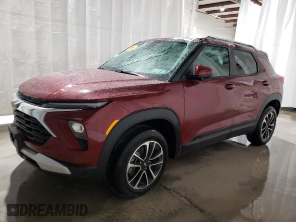 2024 Chevrolet TrailBlazer LT with VIN KL79MRSL4RB167211, listed as a Copart auction lot 65730014 with 1,846 mi miles and Salvage Title. Bid and sale history available at DreamBid. Image 1.